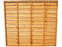 Waney Lap Fence Panels