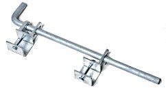 Clamp on drop bolt to suit 50x25mm stile